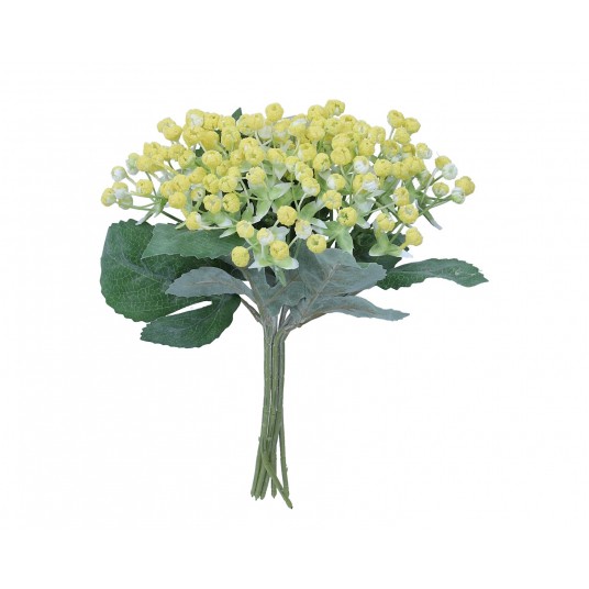 Bukiet żółtej gipsówki 30cm -zdjęcie numer 1