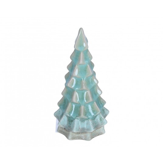 Choinka turkusowa do kompozycji śr 9cm/17cm -zdjęcie numer 1
