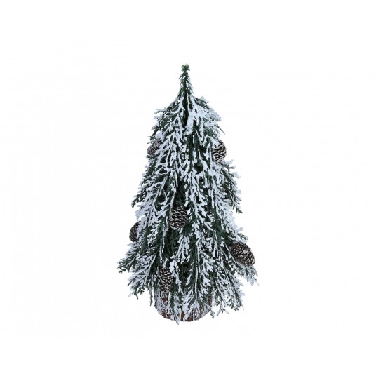 Choinka z oszronionych gałązek 33cm -zdjęcie numer 1