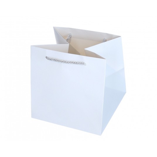 Dekoracyjna torebka papierowa 20cm/20cm/20cm -zdjęcie numer 1