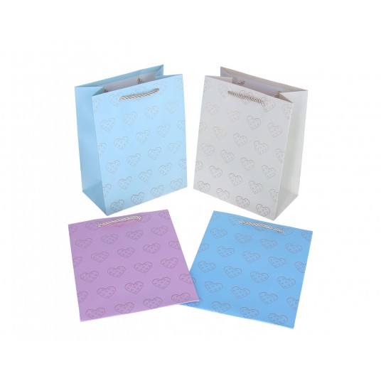 Dekoracyjna torebka papierowa 23cm/18cm/10cm -zdjęcie numer 1