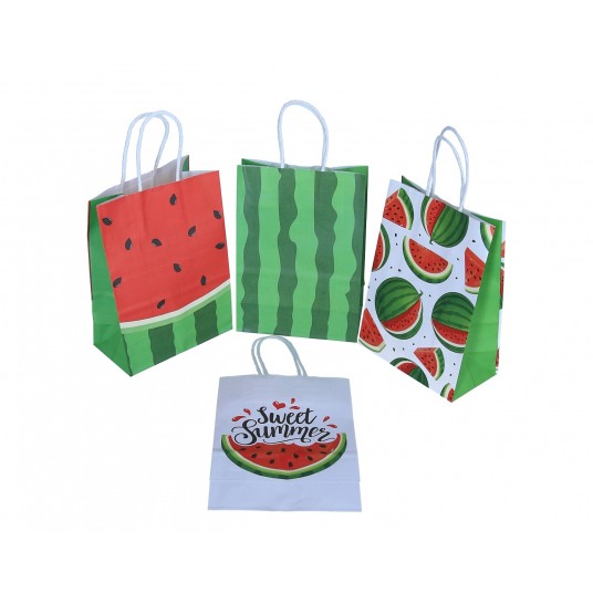 Dekoracyjna torebka papierowa mix 21cm/15cm/8cm -zdjęcie numer 1