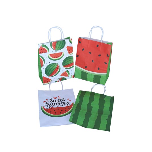Dekoracyjna torebka papierowa mix 27cm/21cm/10cm -zdjęcie numer 1