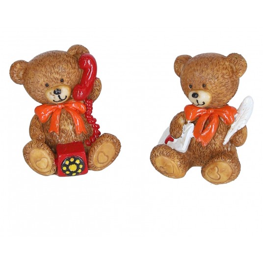 Dekoracyjne figurki z polirezynu mix 8cm/6cm -zdjęcie numer 1