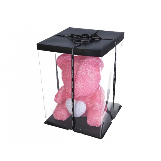 Dekoracyjne misie z tworzywa sztucznego 31cm/23cm -zdjęcie numer 2