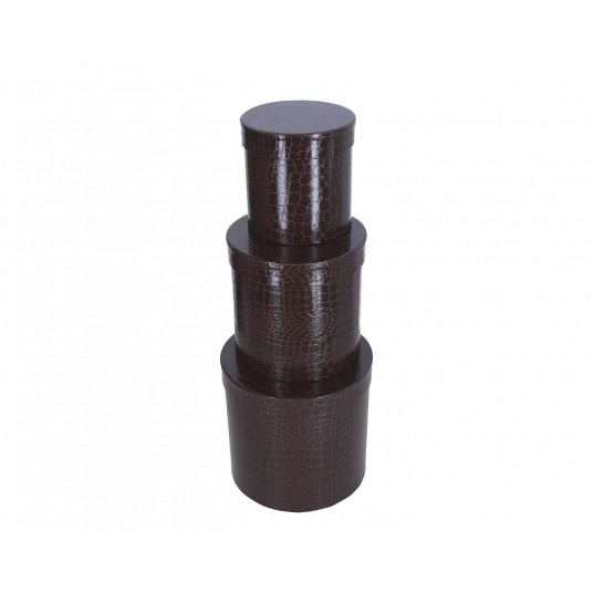 Dekoracyjne pudełka tekturowe s/3 śr 17cm/17cm -zdjęcie numer 2