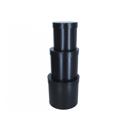 Dekoracyjne pudełka tekturowe s/3 śr 20cm/18cm -zdjęcie numer 2