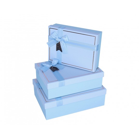 Dekoracyjne pudełko tekturowe s/3 29cm/21cm/10cm -zdjęcie numer 1