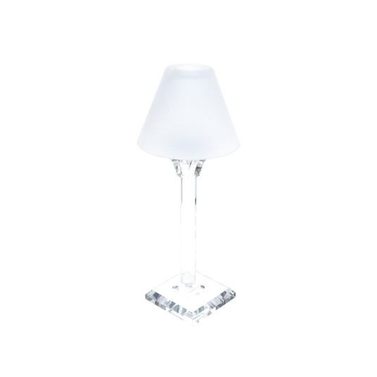 Dekoracyjne szklane świeczniki 39cm -zdjęcie numer 1