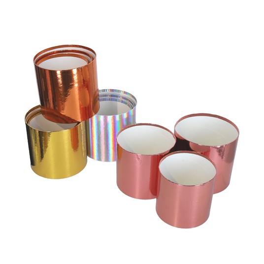 Dekoracyjne tekturowe pudełka s/3 śr 18cm/17cm -zdjęcie numer 1
