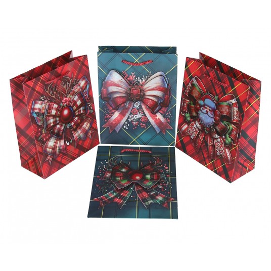 Dekoracyjne torebki papierowe 23cm/18cm/8cm -zdjęcie numer 1