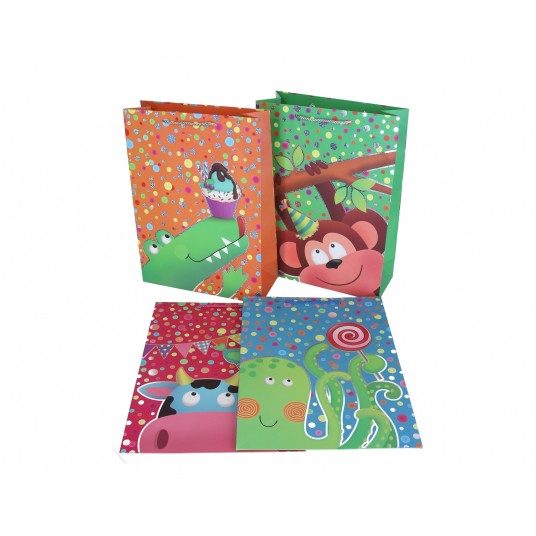 Dekoracyjne torebki papierowe 42cm/31cm/12cm -zdjęcie numer 1