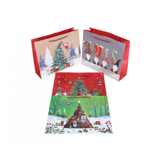 Dekoracyjne torebki papierowe mix 26cm/32cm/10cm -zdjęcie numer 1