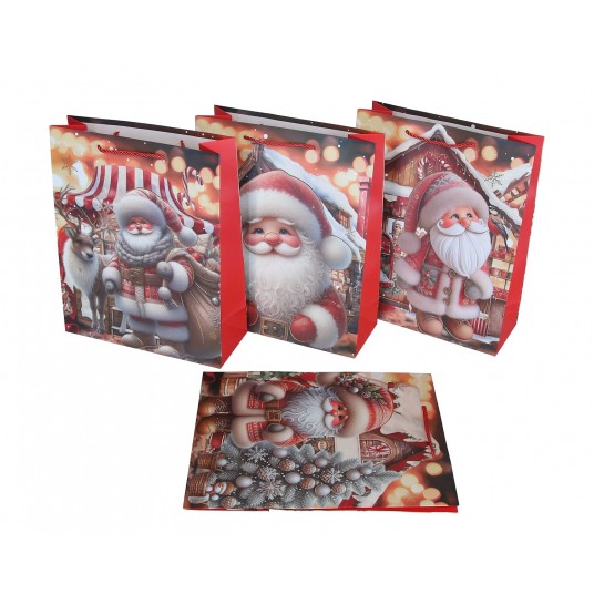 Dekoracyjne torebki papierowe mix 32cm/26cm/10cm -zdjęcie numer 1