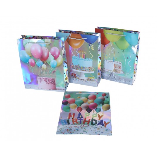 Dekoracyjne torebki papierowe mix 32cm/26cm/10cm -zdjęcie numer 1