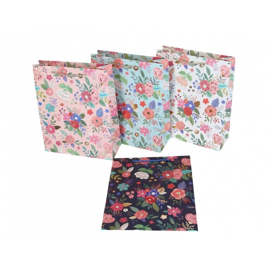 Dekoracyjne torebki papierowe mix 32cm/26cm/10cm -zdjęcie numer 1