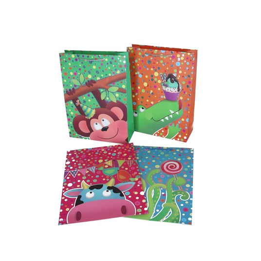 Dekoracyjne torebki papierowe mix 42cm/31cm/12cm -zdjęcie numer 1