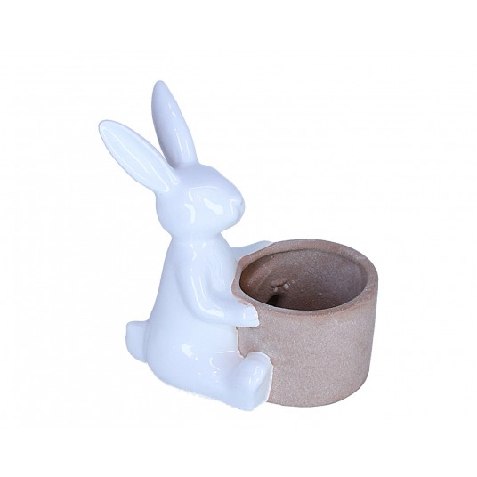 Dekoracyjne zajączki 19cm/16cm -zdjęcie numer 1