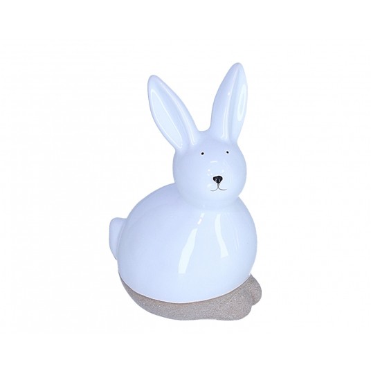 Dekoracyjny zajączek 14cm/9cm -zdjęcie numer 1