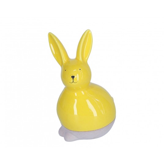 Dekoracyjny zajączek 17cm/13cm -zdjęcie numer 1