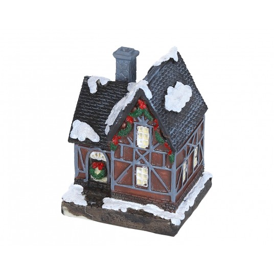 Domek ozdobny do dekoracji 10cm/8cm/8cm -zdjęcie numer 1
