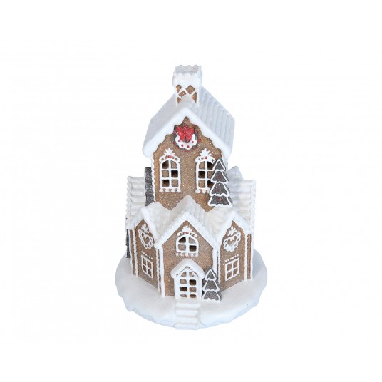 Domek ozdobny do kompozycji śr21cm/32cm -zdjęcie numer 1