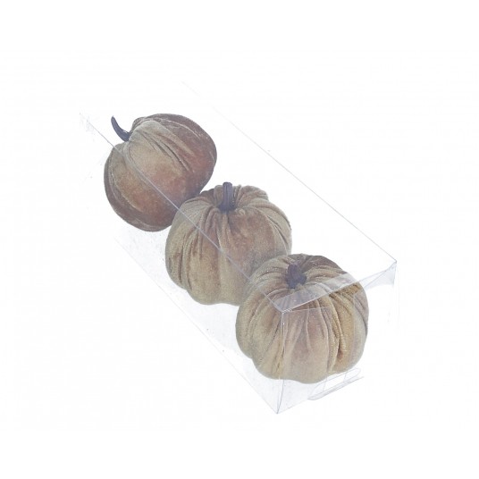 Dynia ozdobna złota do dekoracji śr 10cm/9cm -zdjęcie numer 1