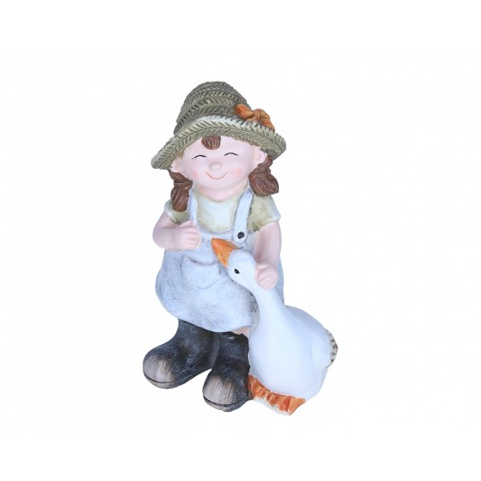 Dziewczynka z gąską 20cm /10cm -zdjęcie numer 1