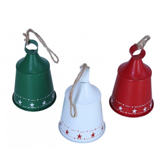 Dzwonki ozdobne do kompozycji mix kol.śr8cm/13cm -zdjęcie numer 1