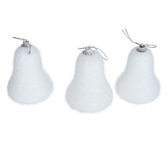 Dzwonki styrop. 1op=3 szt.1szt=8cm d 6cm -zdjęcie numer 1