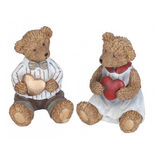 Figurka ozdobna do dekoracji mix 12cm/8cm -zdjęcie numer 1