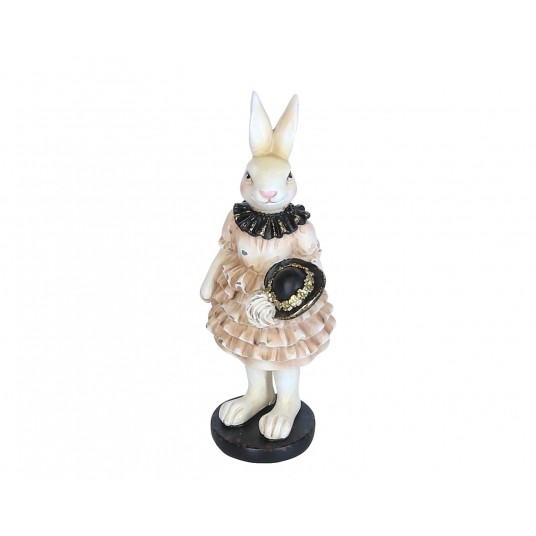 Figurka zająca wielkanocnego 17cm -zdjęcie numer 1