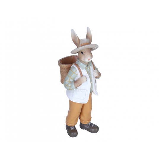 Figurka zajączka do dekoracji 32cm -zdjęcie numer 1