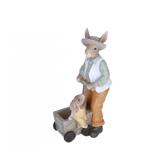 Figurka zajączka wielanocnego 25cm/15cm -zdjęcie numer 1