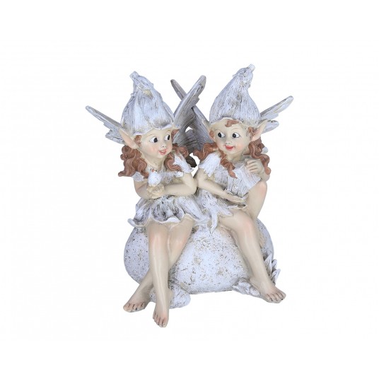 Figurki aniołków do dekoracji 22cm/18cm -zdjęcie numer 1
