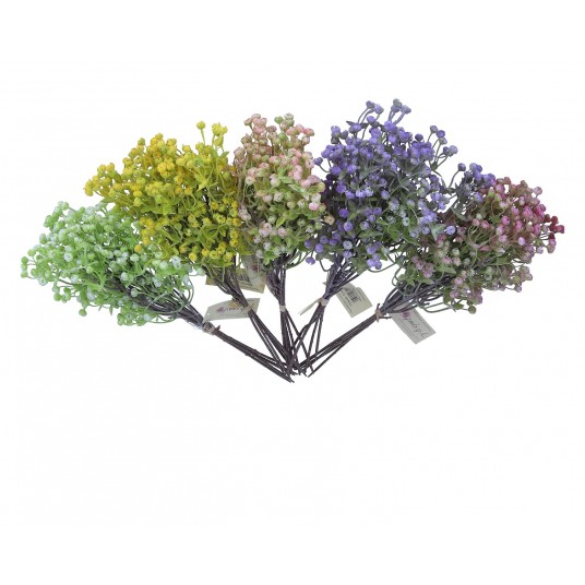 Gałązka ozdobna mix 5 kol. 36cm -zdjęcie numer 2