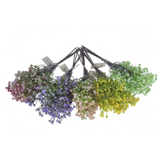 Gałązka ozdobna mix 5 kol. 36cm -zdjęcie numer 1