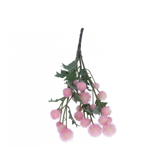 Gałązka ozdobna różowa 49cm -zdjęcie numer 1