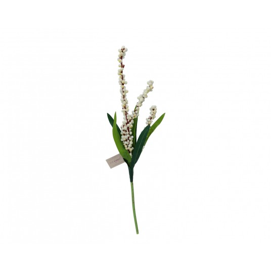 Gałązka styrop.biała l 52cm d 10cm -zdjęcie numer 1