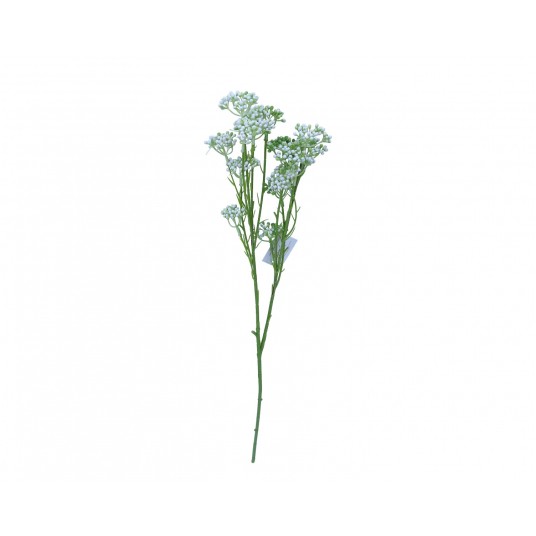Gałązka z białymi kulkami 74cm -zdjęcie numer 1