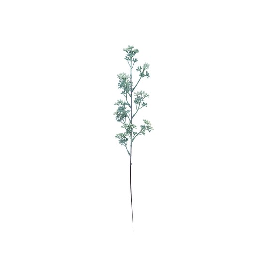 Gałązka zielono-biała 55cm -zdjęcie numer 1