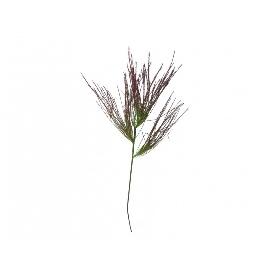 Gałązka zielono-bordowa do dekoracji 96cm -zdjęcie numer 1