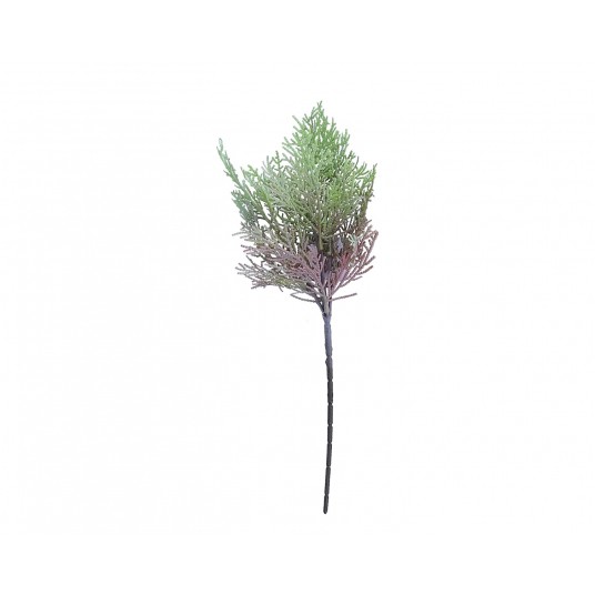 Gałązka zielono-róźowa 42cm -zdjęcie numer 1