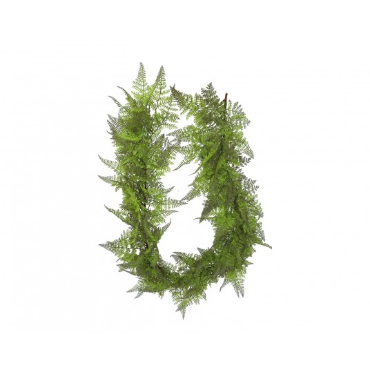 Girlanda z zielonej paproci 130cm -zdjęcie numer 1
