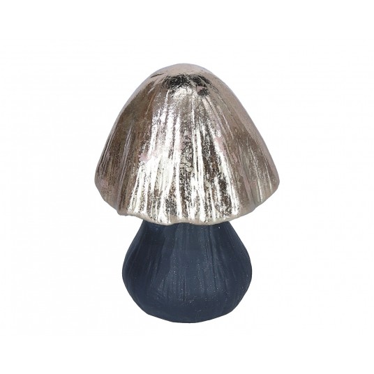 Grzybek szaro-złoty 10cm -zdjęcie numer 1
