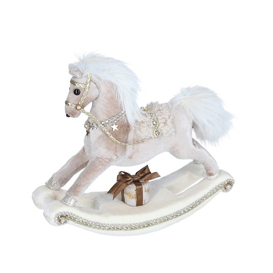 Konik na biegunach do dekoracji 27cm/30cm -zdjęcie numer 1
