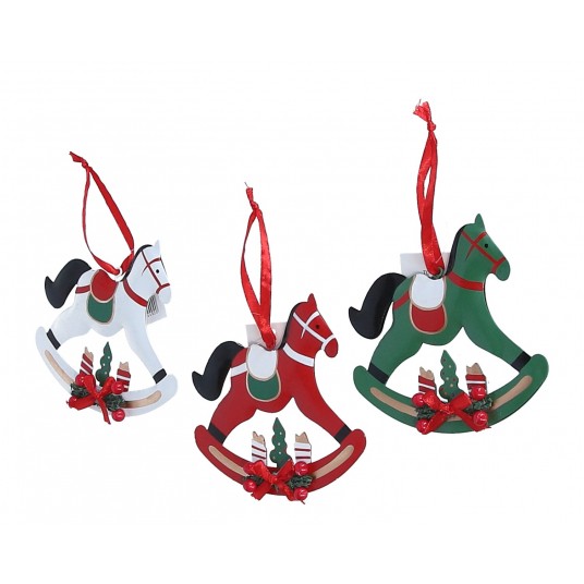 Koniki na biegunach mix kol. 12cm/12cm -zdjęcie numer 1