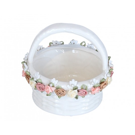 Koszyczek wielkanocny do kompozycji śr 11cm/12cm -zdjęcie numer 1