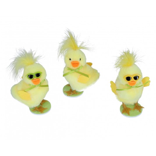 Kurczak źółty mix wzorów 12cm/6cm -zdjęcie numer 1