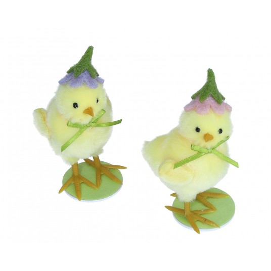 Kurczaki wielkanocne mix 3 kol. 12cm -zdjęcie numer 1